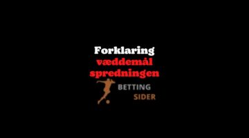 Forklaring væddemål spredningen