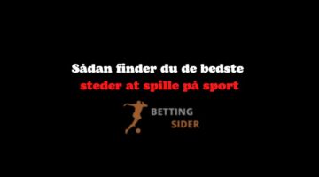 Bedste Steder at Spille På Sport