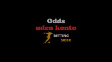 Odds udvikling uden konto