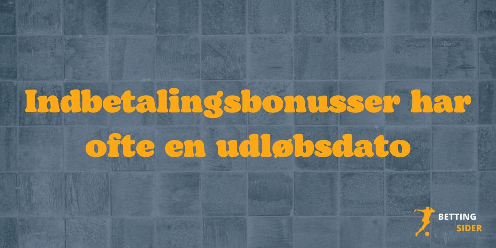 Indbetalingsbonuss er i betting sider 