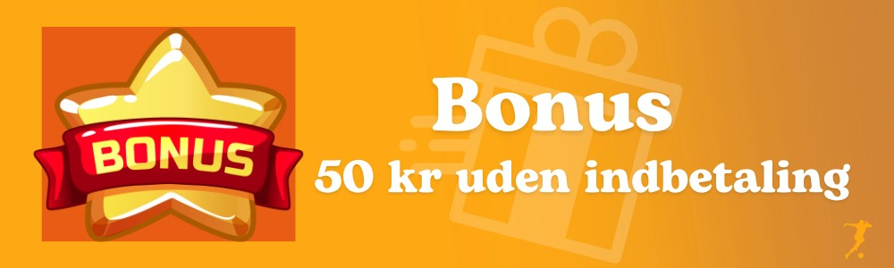 50 kr uden indbetaling